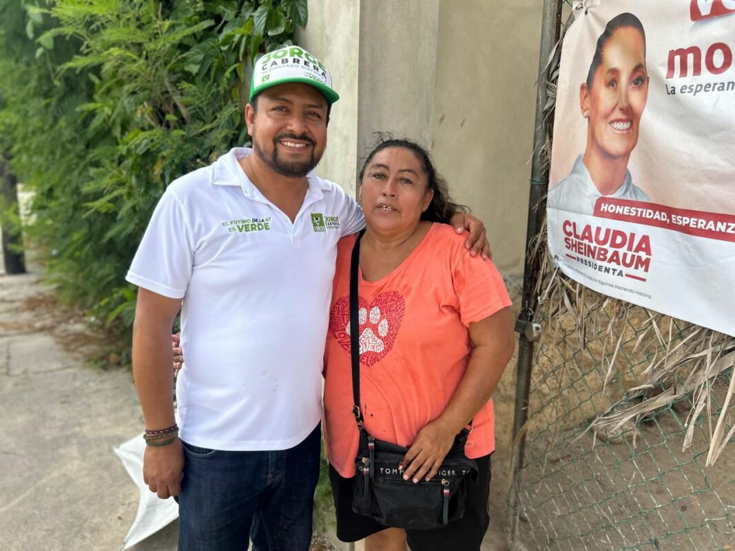 A 10 días de la elección, Jorge Cabrera sigue sumando simpatizantes y fortaleciendo a la Familia Verde de Cancún