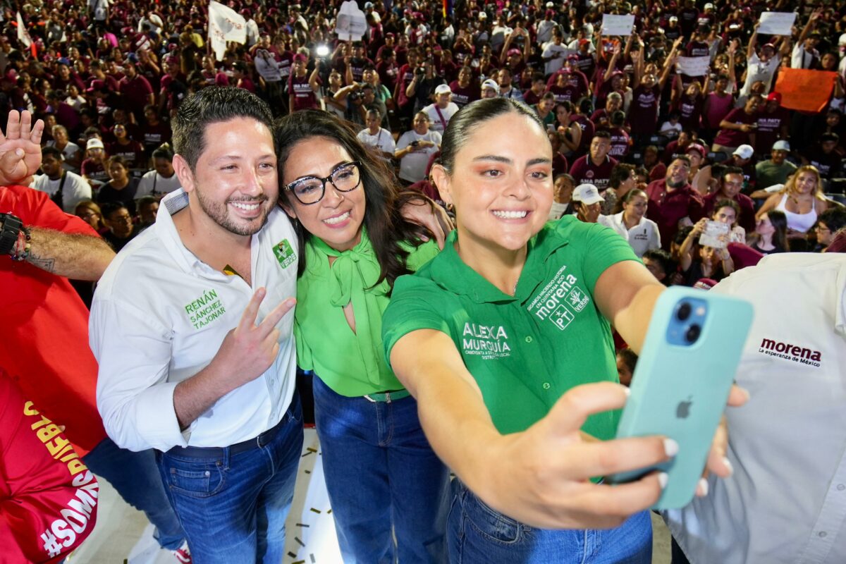 ALEXA MURGUÍA CIERRA SU CAMPAÑA CON  EMOTIVO LLAMADO A CONSOLIDAR LA TRANSFORMACIÓN EN QUINTANA ROO