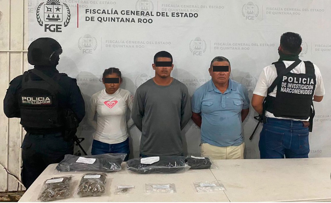 Capturan FGE de Quintana Roo y SSC a 24 personas por narcomenudeo en Cancún