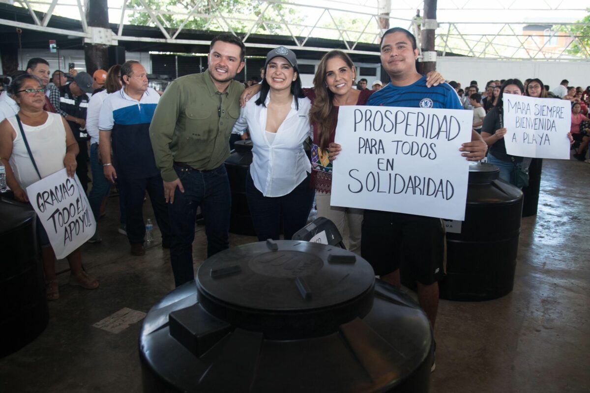 Brindan atención directa y gratuita a las familias de Solidaridad con la Caravana del Bienestar